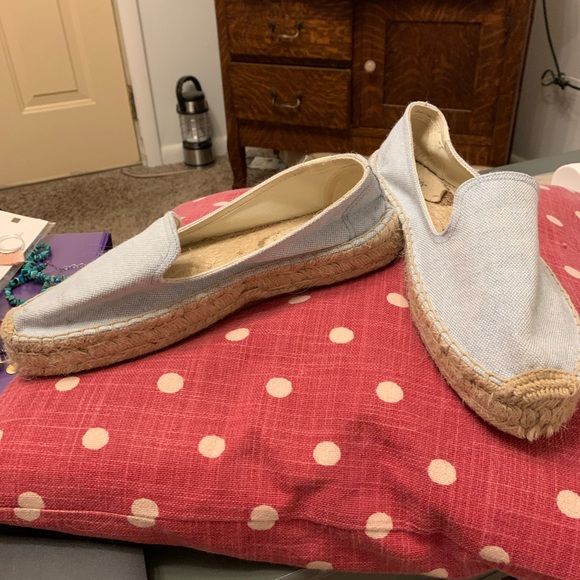 Soludos Chambray Espadrilles, Sz 9.5, Gently Worn - Picture 6 of 7
